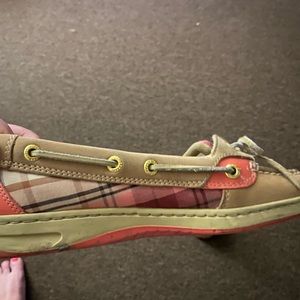 Tan loafer shoes